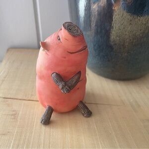 Sweet Potato Pig Enesco Home Grown Collectible Figurine Vintage Decor